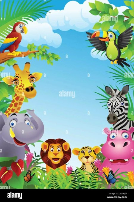 Рамка Африка для детей