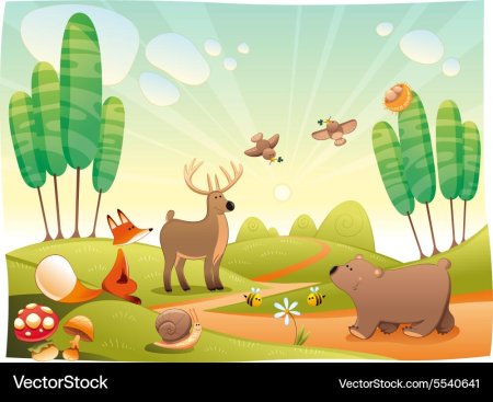 Фон животные