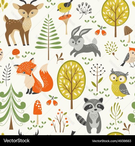 Зверюшки в скандинавском стиле