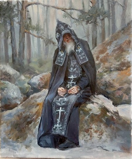 Монах симеон афонский