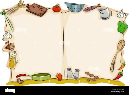 Рамки для кулинарных рецептов