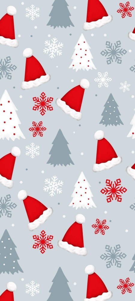 Новогодние фоны для телефона
