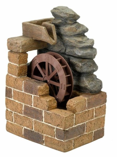 Декоративная водяная мельница