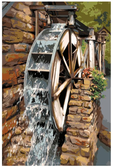 Водяная мельница