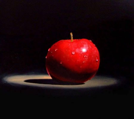Яблоки живопись