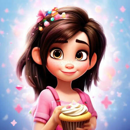 Девочка из мультика ральф