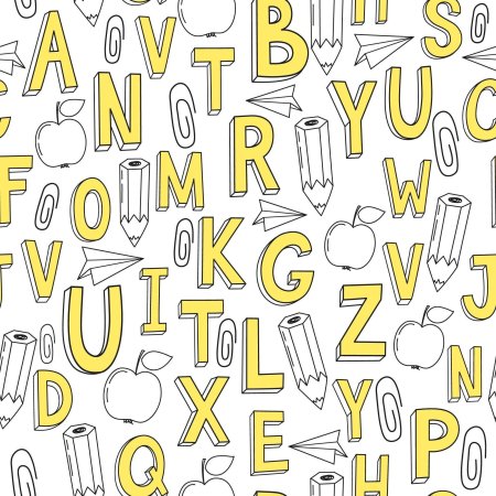 Фон алфавит