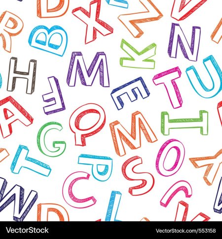 Алфавит фон