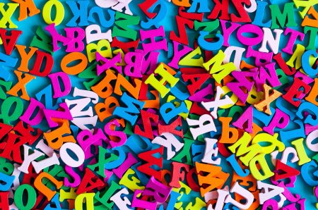 Красочные буквы