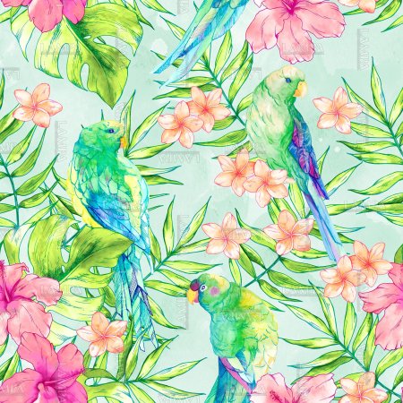 Акварельные птицы