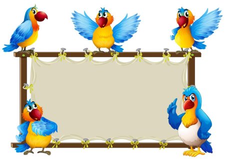 Фоторамка \ попугай\