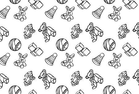 Игрушки фон