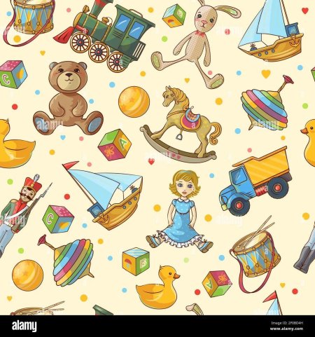Игрушки фон