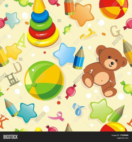 Фон игрушки для детей