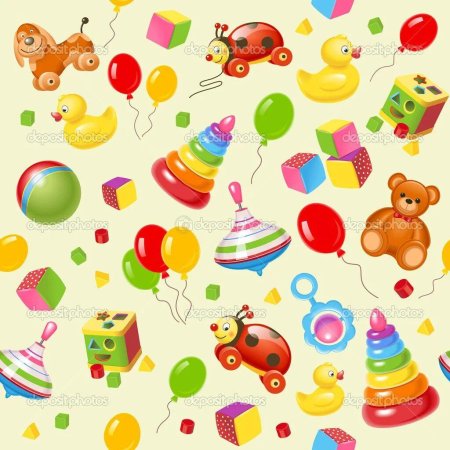 Фон игрушки для детей