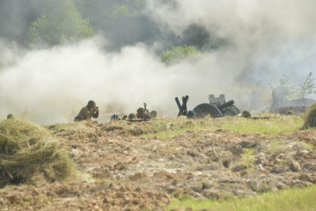Поле боя после битвы ВОВ