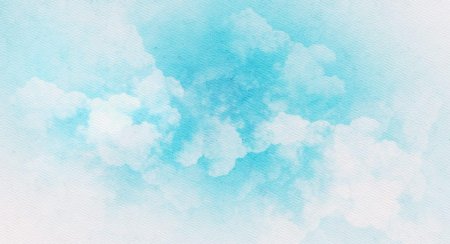 Watercolor cloud PNG