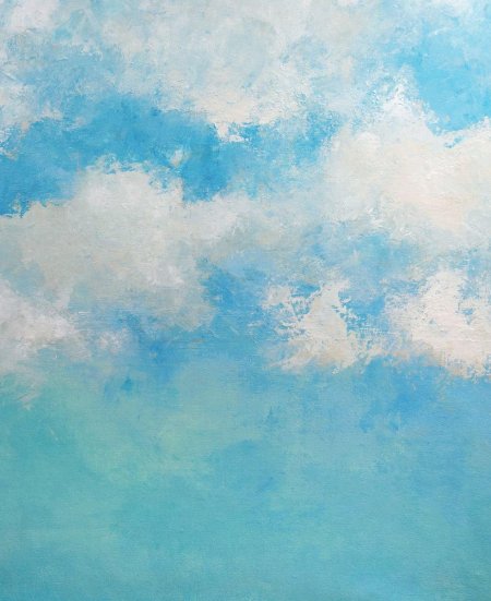 Облака живопись