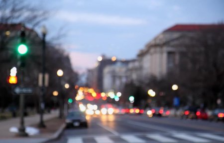 Размытый город