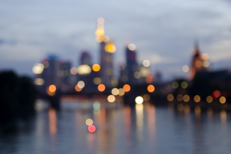 Размытый фон город