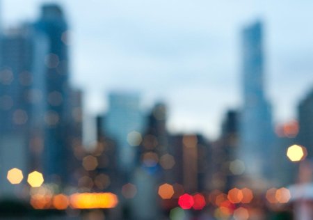 Размытый городской пейзаж