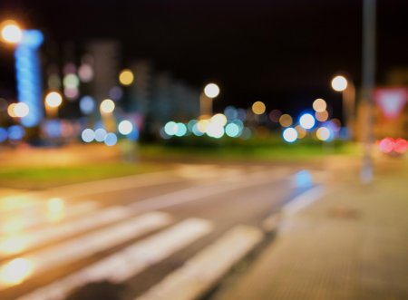 Размытый фон города для обложки