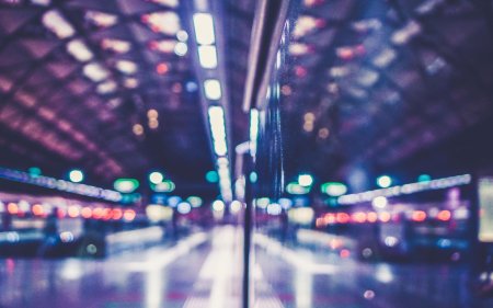 Фон ночного города