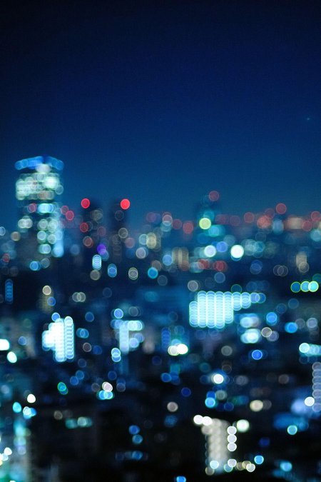 Фон размытый город