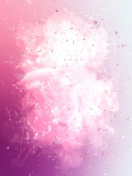Розовый фон акварель
