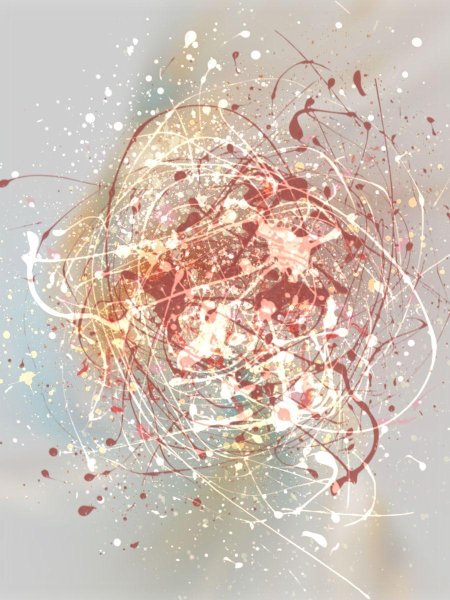 Фон с брызгами