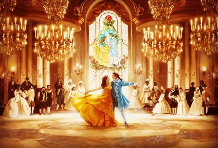 Королевский бальный зал маскарад арт