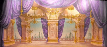 Бальный зал красавицы и чудовища 2014