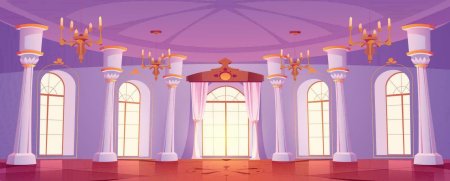 Бальный зал вектор