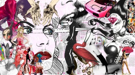 Стильный коллаж