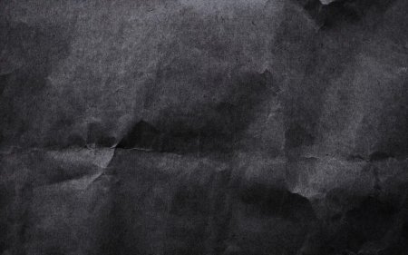 Черная мятая бумага