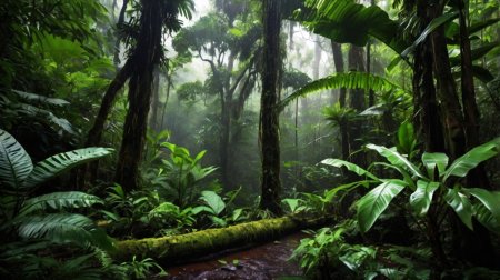 The tropical rainforest