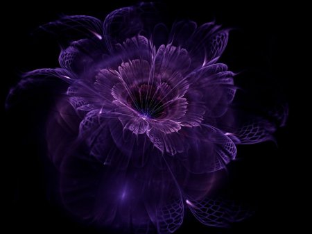 Фиолетовые цветы