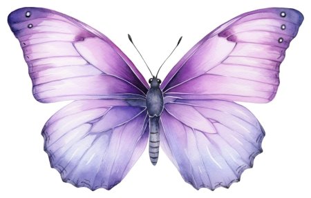 Бабочка сиреневая