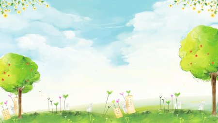 Фон природы для детей