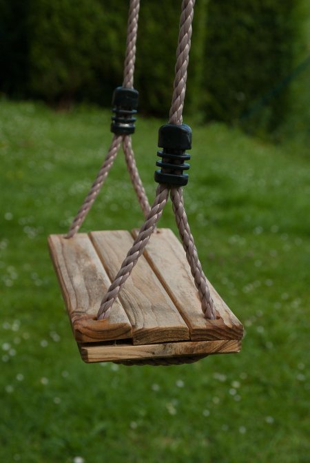 Качели на веревках