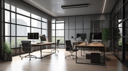 Офисный интерьер