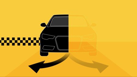 Фон для визитки такси