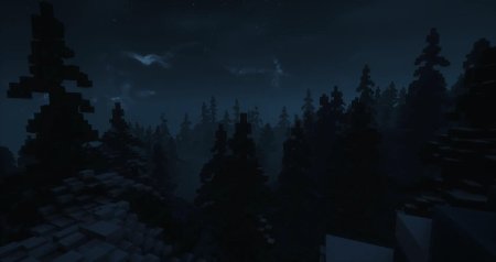 Биом темный лес в майнкрафт