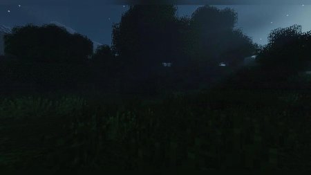 Майнкрафт ночь с шейдерами