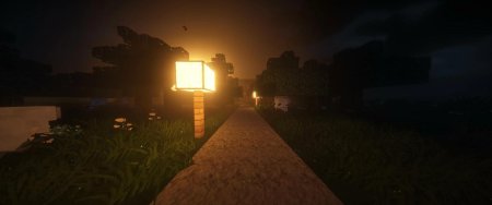 Уличные фонари майнкрафт