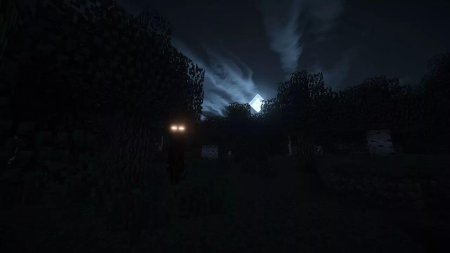 Ночной лес майнкрафт