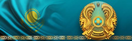 Флаг и герб РК