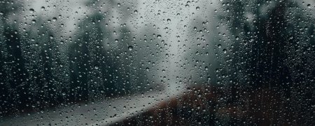 Дождь в окне