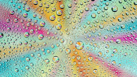 Разноцветные капли