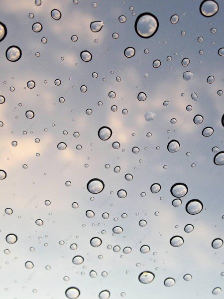 Капли воды на стекле д макс